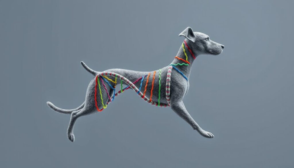 Canine DNA Testing Visualization Canine DNA Testing Visualization